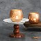Gold Ramadan Decorations for Home Set of 6, Mosque & Crescent Moon Glass Tealight Candle Holders, Star & Lantern Votive Holders for Ramadan Table Decor, Elegant Eid Mubarak Islamic Gifts